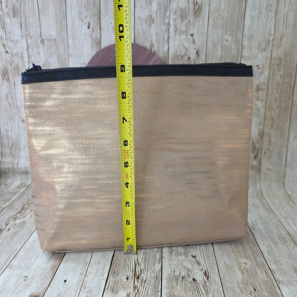 Lancome Gold Cosmetic Bag medium
